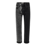 ONLY jeans bicolore con girovita regolabile Nero per Bambina 15284472 NERO ONLY 
