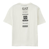 Emporio Armani Completo 2 Pezzi T-Shirt-Bermuda Bicolore per Bambino 7B000068 PANNA/NERO EMPORIO ARMANI 