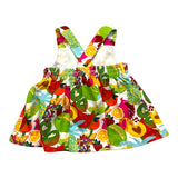 Agatha Ruiz Abito Giromanica Stampa Fantasia Multicolor Per Neonata