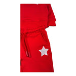 John Richmond Completo 2 Pezzi Felpa-Pantalone Tinta Unita per Neonato RIP26136CF ROSSO JOHN RICHMOND 
