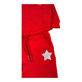 John Richmond Completo 2 Pezzi Felpa-Pantalone Tinta Unita per Neonato RIP26136CF ROSSO JOHN RICHMOND 