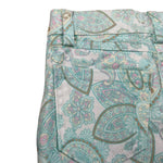 M+E' Short Tinta Unita con Fantasia  per Neonata UE1845X VERDE ACQUA M+E' 