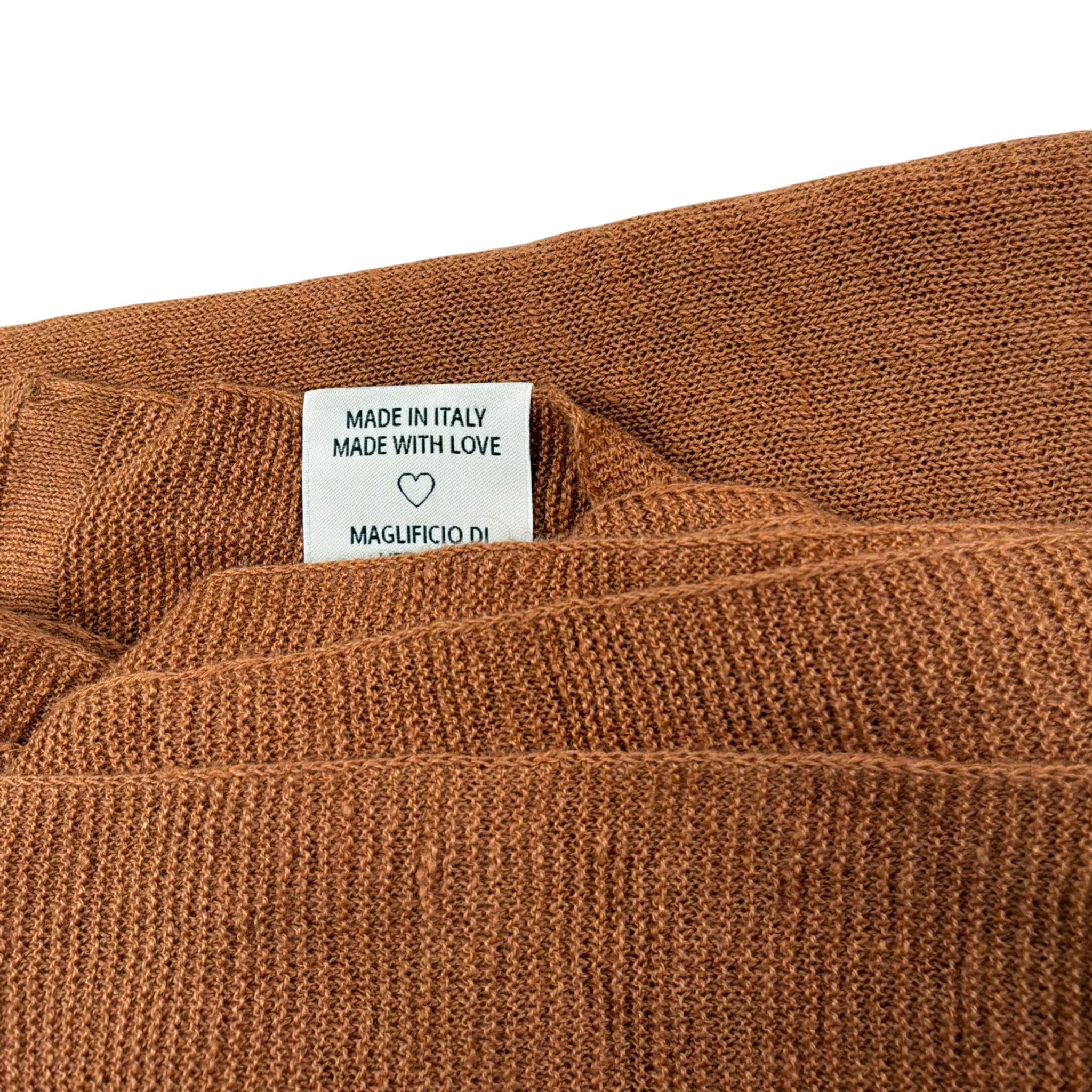 Maglifici di Verona Coperta Tinta Unita  per Neonato 045365 MARRONE MAGLIFICI DI VERONA 