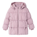 NAME IT giubbino tinta unita con zip e cappuccio Rosa per Bambina 13230978J ROSA NAME IT 