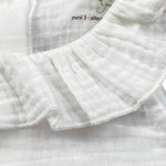 Babyvip Camicia Giromanica Tinta Unita con Colletto per Neonata T1562 BIANCO BABYVIP 