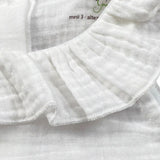 Babyvip Camicia Giromanica Tinta Unita con Colletto per Neonata T1562 BIANCO BABYVIP 