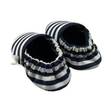 Nanan Espadrillas Neonato Fantasia A Righe Blu Per Neonato