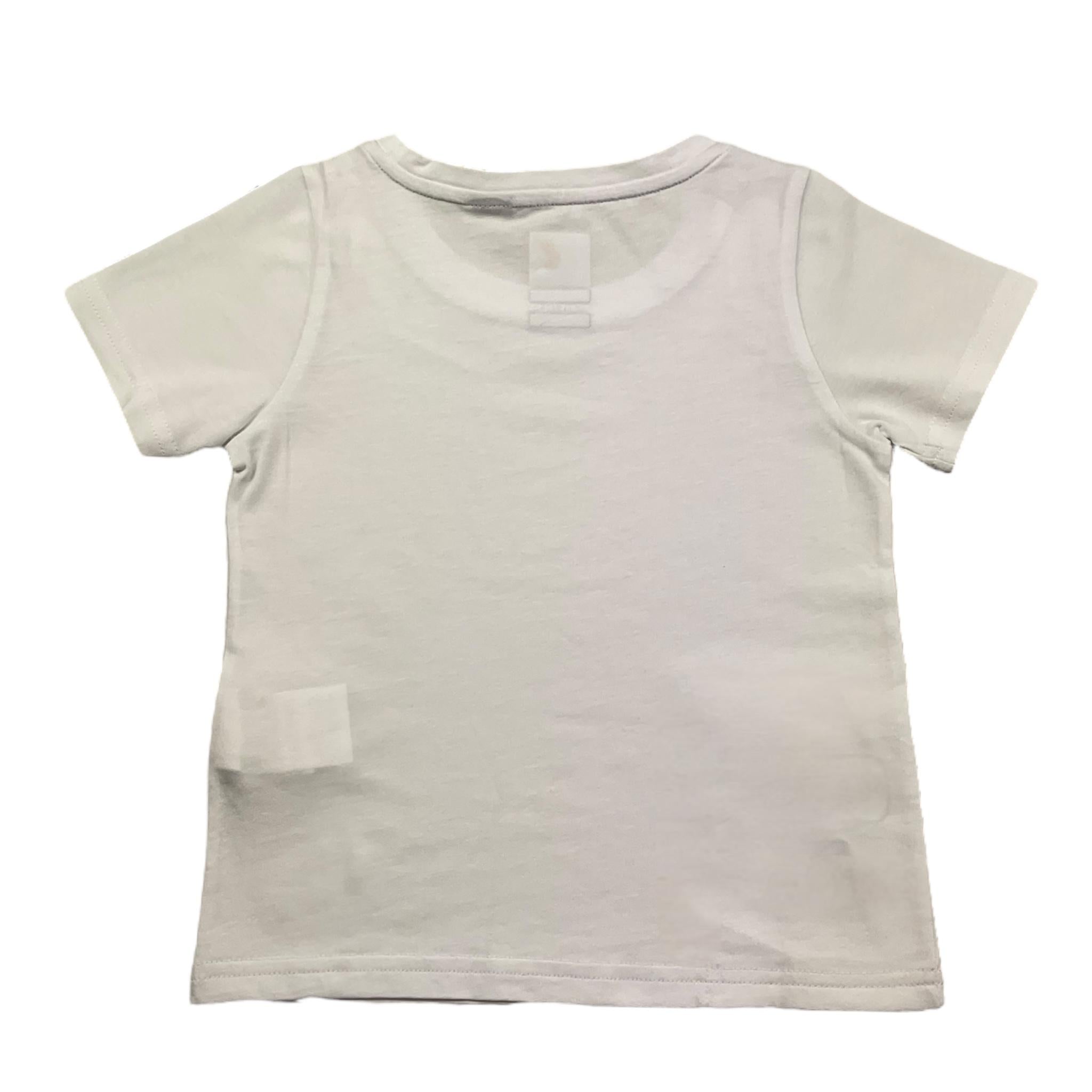 Dan John T-Shirt Girocollo Tinta Unita con Logo per Bambino K4114WW BIANCO DAN JOHN 
