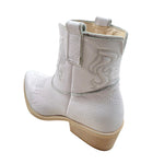 Jammers Stivale Modello Camperos Tinta Unita per Bambina 122000 BIANCO JAMMERS 