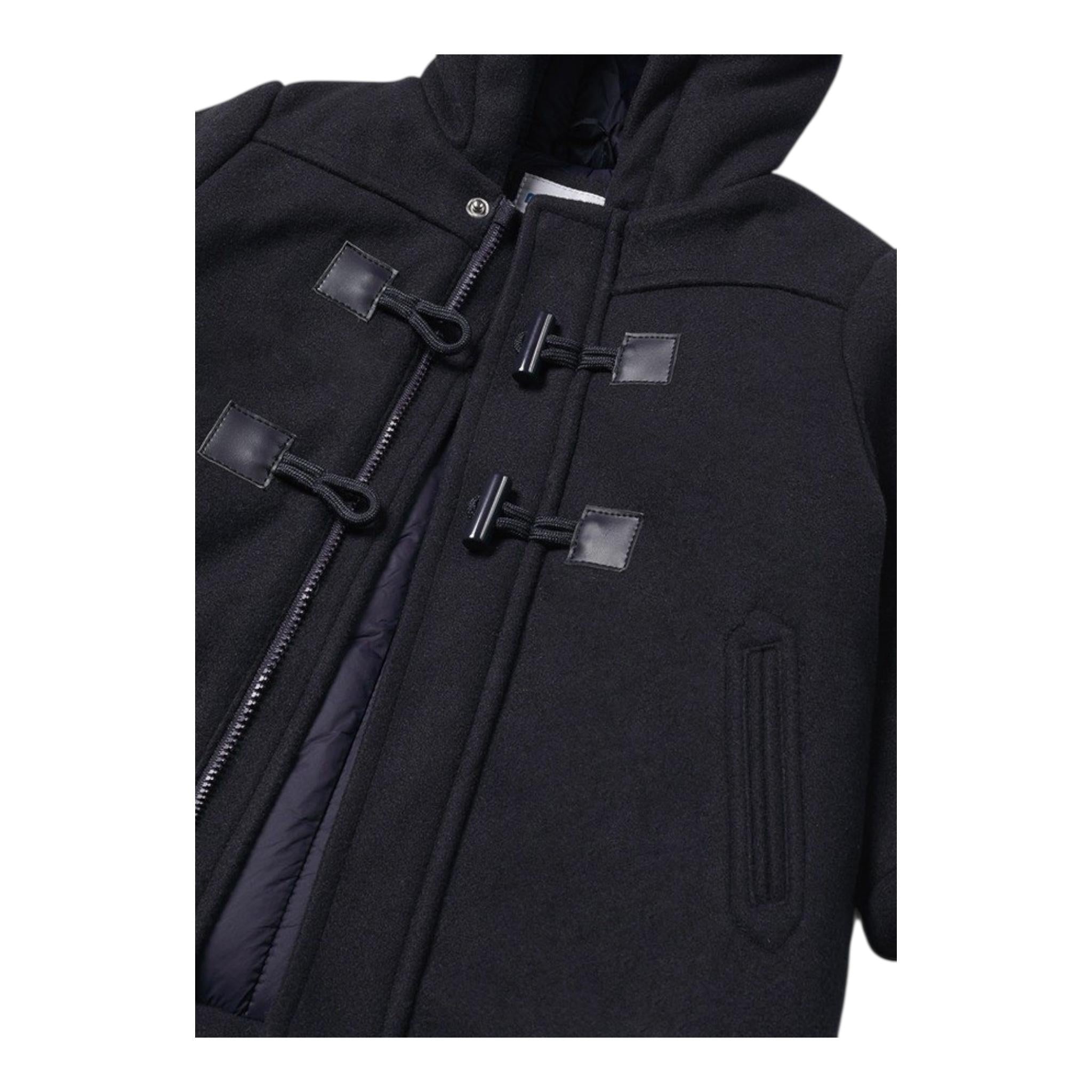 MAYORAL cappotto tinta unita con cappuccio Blu per Neonato 2471 BLU MAYORAL 