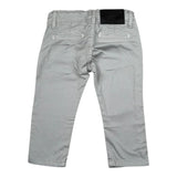 Never Too Pantalone tinta unita con Girovita Regolabile Grigio per Neonato NT1196N GRIGIO NEVER TOO 