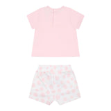 MARC JACOBS completo 2 pezzi t-shirt-short Rosa per Neonata W60153 ROSA MARC JACOBS 