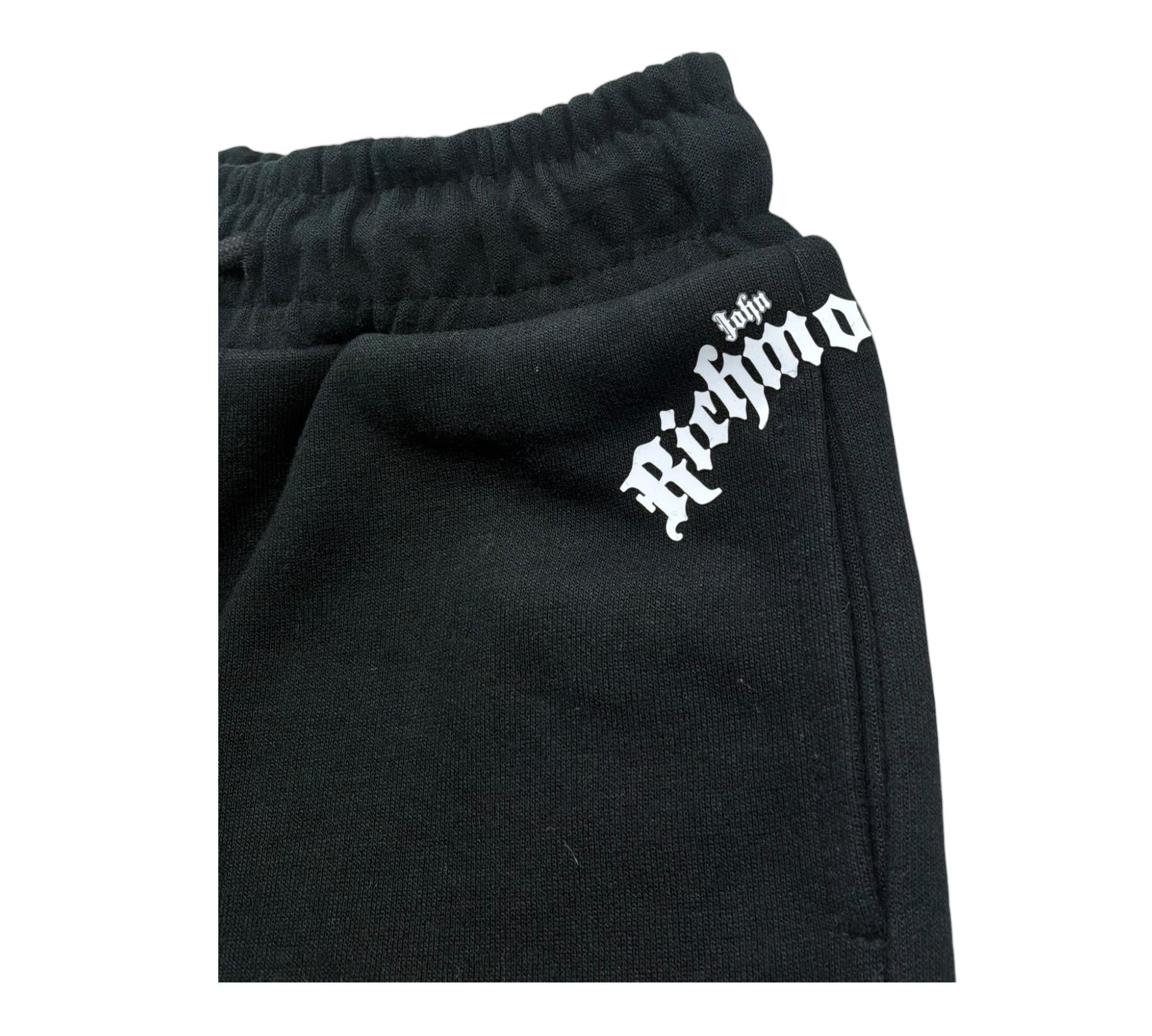 John Richmond Bermuda Tinta Unita con Logo per Neonato RIP26080BE NERO JOHN RICHMOND 