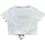 Trussardi T.Shirt Girocollo Tinta Unita con Logo per Bambina JGP26163TS BIANCO TRUSSARDI 