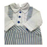 Isabel & Martinez Tutina Manica Lunga Fantasia A Righe per Neonato IM25N464 BEIGE ISABEL & MARTINEZ 