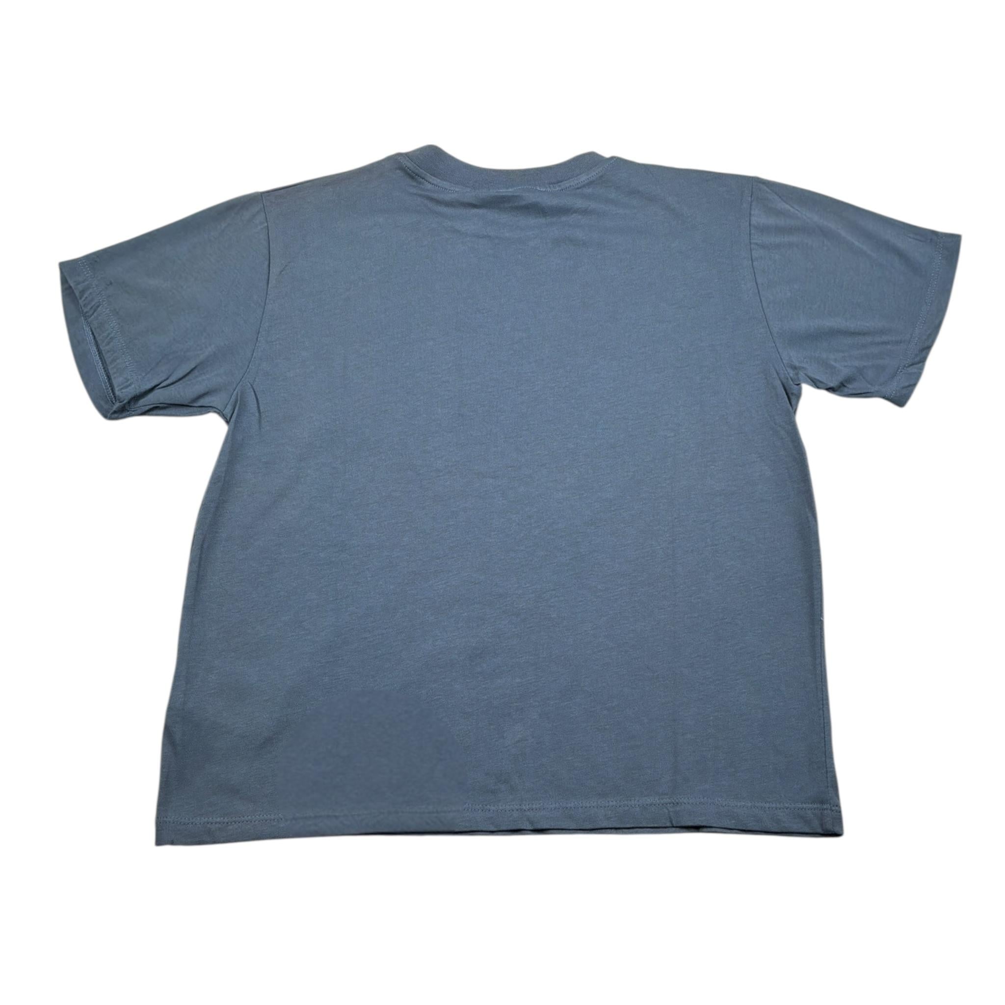 Paolo Pecora T-Shirt Girocollo tinta unita con Stampe Avion per Bambino PP2953 AVION PAOLO PECORA 