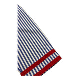 Ilfarobimbi Pantalone Bicolore con Fantasia A Righe  per Bambina IFB50474J BIANCO/AZZURRO ILFAROBIMBI 