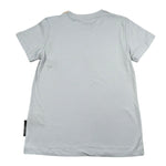 John Richmond T-Shirt Girocollo Tinta Unita con Logo per Bambino RGP26049TS AZZURRO JOHN RICHMOND 