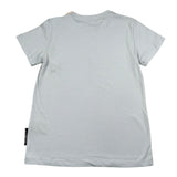 John Richmond T-Shirt Girocollo Tinta Unita con Logo per Bambino RGP26049TS AZZURRO JOHN RICHMOND 