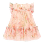 Angel'S Face Abito Tinta Unita con Tulle per Neonata ROSEBUDX PESCA ANGEL'S FACE 