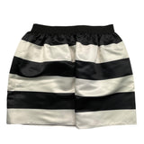 Twinset Gonna Fantasia A Righe Bicolore Bianco/Nero Per Bambina