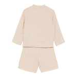 Il Gufo Completo 2 Pezzi Camicia-Bermuda per Bambino P25DP523L6009 BEIGE IL GUFO 