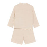 Il Gufo Completo 2 Pezzi Camicia-Bermuda per Bambino P25DP523L6009 BEIGE IL GUFO 
