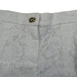 Michael Kors Short tinta unita con Ricami Bianco per Bambina R30413XX BIANCO MICHAEL KORS 