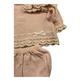 MAC ILUSIO'N completo 3 pezzi maglia-culotte-culotte Rosa per Neonata 9431 ROSA MAC ILUSIO'N 