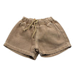 Play Up Bermuda tinta unita con Elastico In Vita Beige per Neonato PA011AM11705 BEIGE PLAY UP 