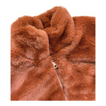 PETIT INDI pelliccia tinta unita Marrone per Neonata AW24BK4431N MARRONE PETIT INDI 