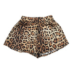 4Giveness Short Tinta Unita con Fantasia Maculata per Bambina FGCG3933 MARRONE 4GIVENESS 