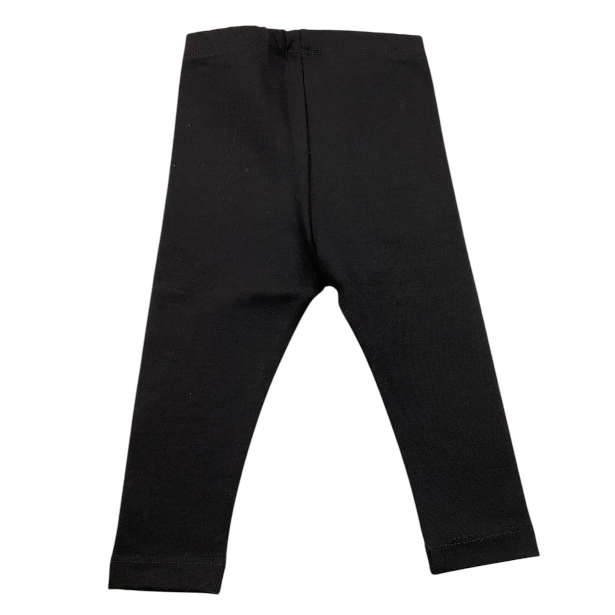 FUN & FUN leggins tinta unita Nero per Neonata FNNPT15665 NERO FUN & FUN 