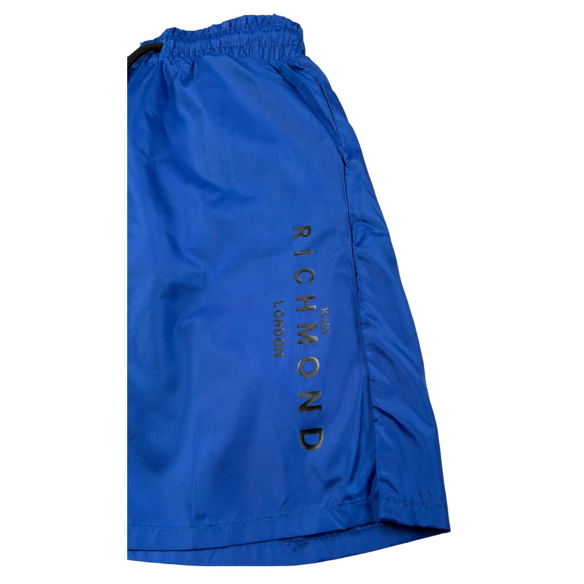 John Richmond Costume Tinta Unita con Logo per Bambino RBP25001COX BLU JOHN RICHMOND 