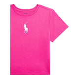 Ralph Lauren T-Shirt Modello Crop Tinta Unita per Bambina 312957340001 FUXIA RALPH LAUREN 