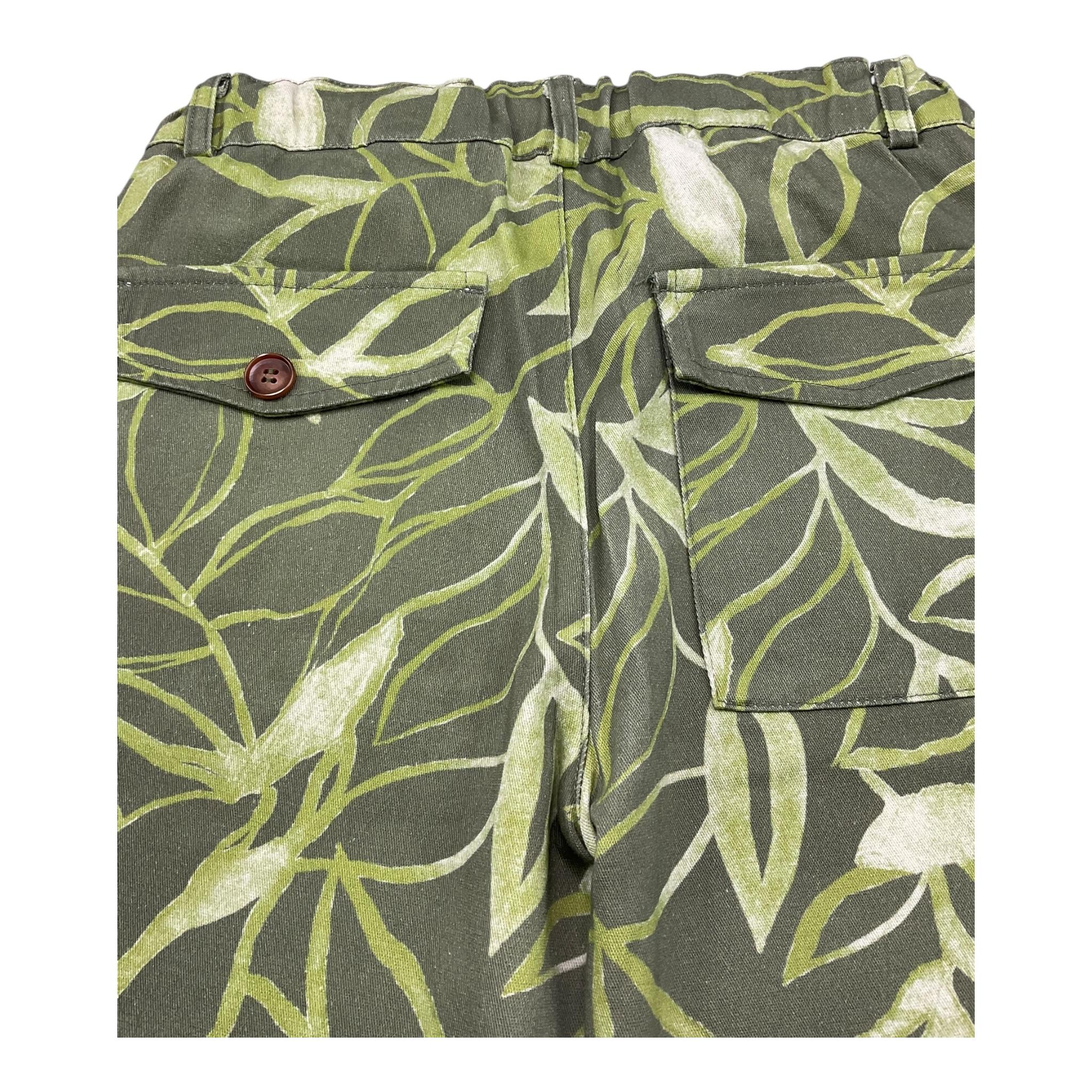 Zhoe & Tobiah Bermuda Tinta Unita Stampa Fantasia per Bambino JU1M VERDE ZHOE & TOBIAH 