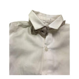 Mayoral Camicia Manica Lunga Tinta Unita con Papillon per Neonato 1102 BIANCO MAYORAL 