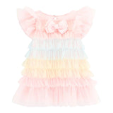 Angel'S Face Abito Giromanica In Tulle Multicolor per Neonata