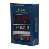 Ralph Lauren Set 3 Boxer Bicolore per Bambino 9P5015555 NERO RALPH LAUREN 