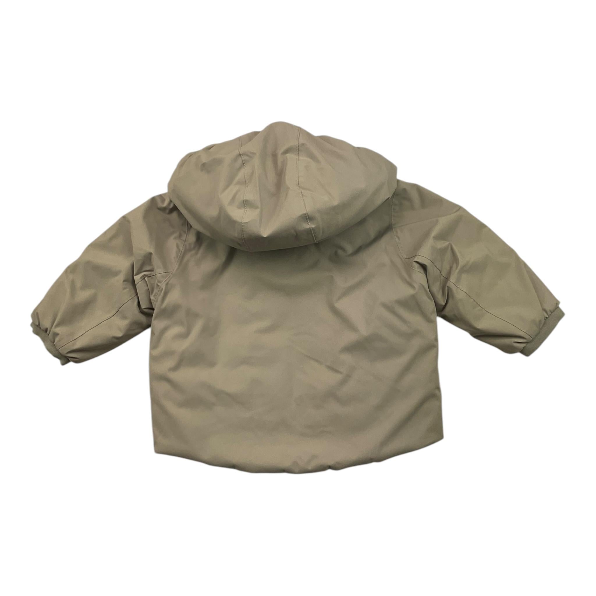 K-WAY giubbino reversibile con zip e cappuccio bicolore Verde/blu per Neonato K7132PWXX VERDE/BLU K-WAY 