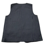 DOU DOU gilet tinta unita fantasia a irghe Blu per Bambino DV2P12X BLU DOU DOU 