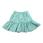 Le Bebe Gonna Tinta Unita con Elastico In Vita per Neonata LBG5832 VERDE ACQUA LE BEBE 