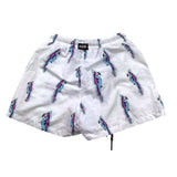 Nosbeachwear Costume Modello Boxer Tinta Unita con Stampa per Bambino P23B BIANCO NOSBEACHWEAR 