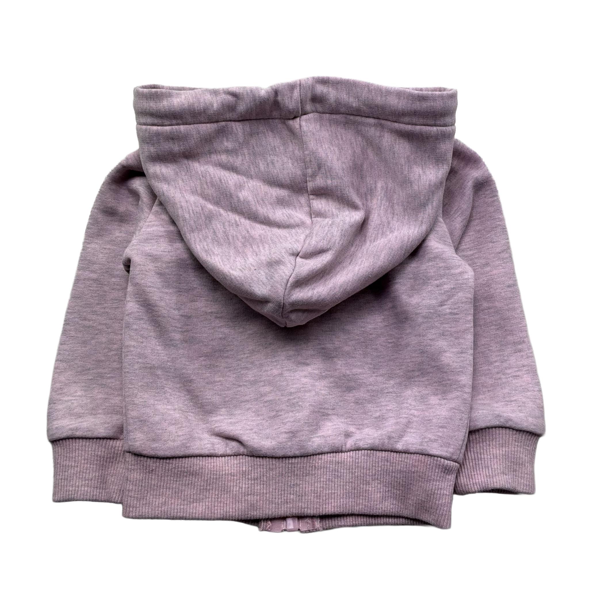 Trussardi Felpa con Zip E Cappuccio Tinta Unita per Neonata TIP26137FE ROSA TRUSSARDI 