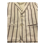 Please Giacca Tinta Unita Fantasia A Righe per Bambino JB21301B73 AVORIO PLEASE 