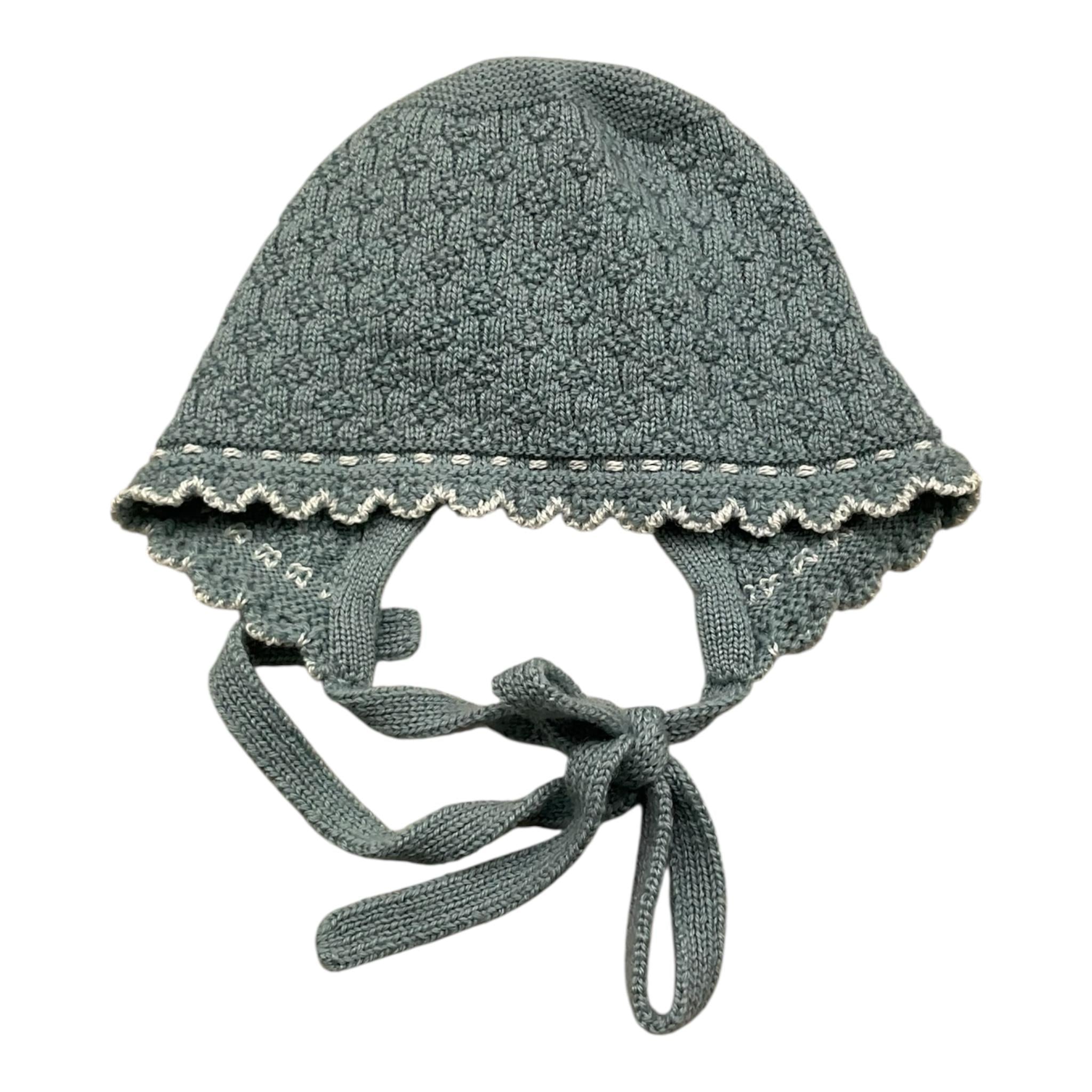 PAZ RODRIGUEZ cappello tinta unita Verde per Neonata 011111011 VERDE PAZ RODRIGUEZ 