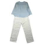 Barcellino Completo 2 Pezzi Camicia-Pantalone Bicolore per Bambino 120813 BIANCO/AZZURRO BARCELLINO 