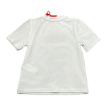 Diesel T-Shirt Girocollo Tinta Unita con Stampa per Neonato K005633 BIANCO DIESEL 