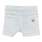 Guess Bermuda Tinta Unita con Girovita Regolabile per Neonato K4RD07WE620 BIANCO GUESS 