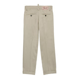 Dsquared2 Pantalone Tinta Unita con Tasche America per Bambino DQ2767 BEIGE DSQUARED2 